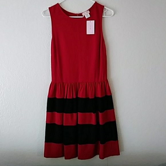 Dress black and red - Picture 2 of 2